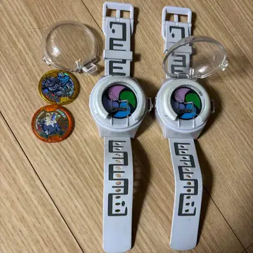 2개 세트 dx 요괴워치 요괴워치 메달 2개 포함 작동 확인 완료