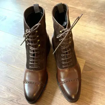 CARMINA 레이스업 부츠 사이즈 6 1/2