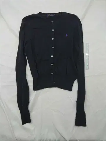 폴로 랄프 로렌 코튼 울 가디건 S 블랙 계열 여성용