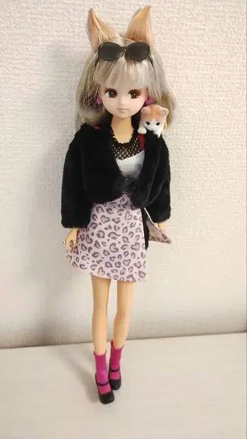 리카짱 해시태그리카 에모캣 인기 인형