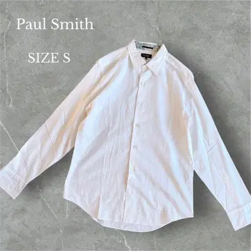 폴스미스 긴팔 셔츠 화이트 코튼 소재 트래디셔널 계열 심플