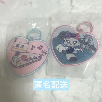 ME:I 와펜 키링 회장 한정판 신칸센 유리카모메 2점 세트