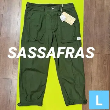 SASSAFRAS Digs Crew Pants 올리브 사이즈 L