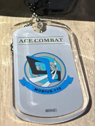 에이스 컴뱃 30th 보틀 키퍼풍 아크릴 키링 메비우스