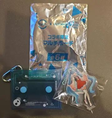 [ 새상품 미사용 ] 프로세카 스시로 하츠네 미쿠 멀티 파우치