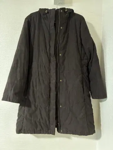 L.L.BEAN 다크 브라운 롱 코트 L 사이즈