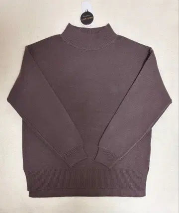 [ 미사용 새상품 택 포함 ] GLOBAL WORK 멜티 니트 브라운 M