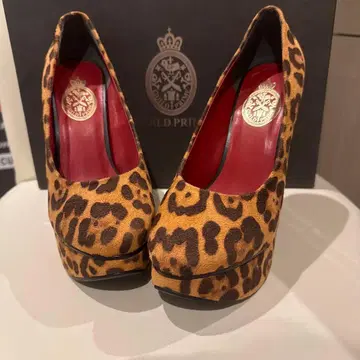 GUILD PRINCE 레오파드 무늬 하이힐