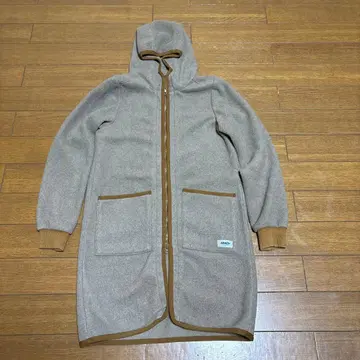 ARMEN 플리스 롱 코트