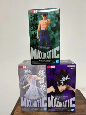 [ 3개 세트 ] 유유백서 MAXIMATIC 피규어