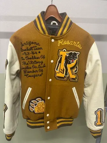 새상품급*90s 챔피온 헤인즈제 풀 데코 바시티 자켓 한정판 200벌