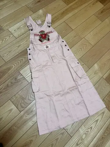 핑크하우스 살로펫 오버롤 스커트