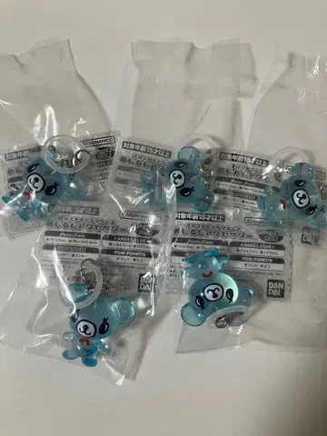 나루미야 캐릭터즈 메지루시 액세서리 가챠가챠 5개 세트