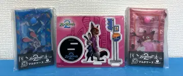 주토피아2 해피 복권 주디 닉 멀티 케이스 아크릴 스탠드