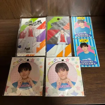 키타가와 타쿠미 캔뱃지 프로필 카드 아크릴 스탠드 아크릴 스탠드 스티커