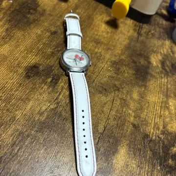 헬로키티 손목시계 쿼츠 여성용 화이트