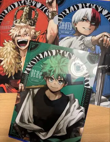 나의 히어로 아카데미아 클리어 파일 3장 세트