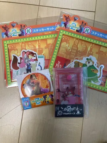 주토피아 2 해피 복권 묶음 판매 닉 주디 캔 거울 멀티 케이스