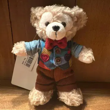 택 포함 미사용 새상품 더피 인형 배지 2016년 발렌타인