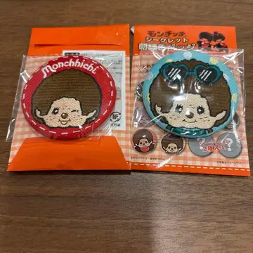 몬치치 시크릿 자수 캔뱃지