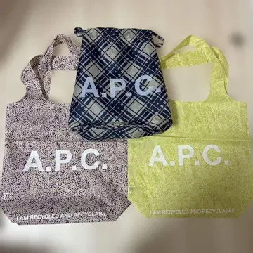 [ 새상품 ] A.P.C. 에코백 3세트