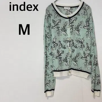 index 인덱스 꽃무늬 디자인 가디건 [ M ] 겉옷 월드