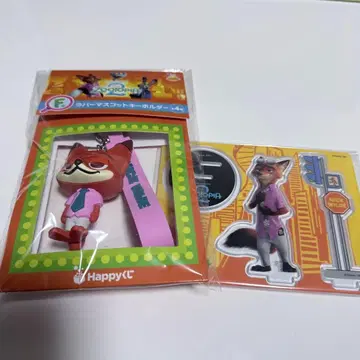 닉 와일드 러버 마스코트 키링 아크릴 스탠드 세트