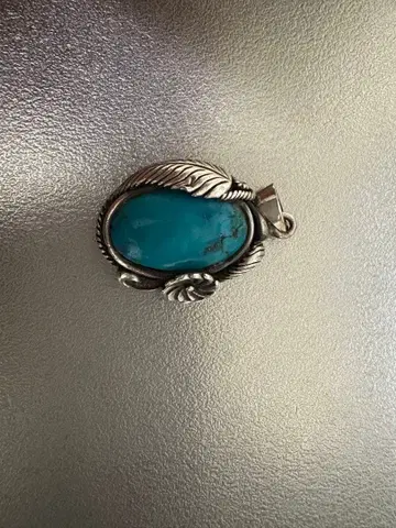 터콰이즈 펜던트 탑