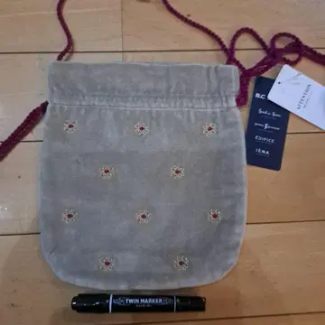 자수 비즈 미니백