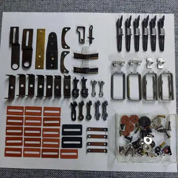 HO 게이지 철도 모형용 부품 금속 부품 등등 여러가지.