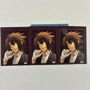 오토메이트 오토후유 박앵귀 포토 카드 서명 오키타 소지