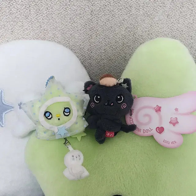 엔시티 위시 쿠리 응원봉 키링 리쿠 미니 위츄