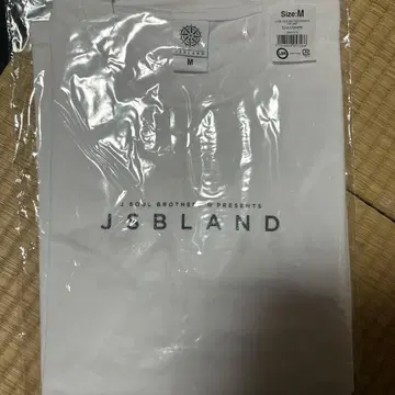 JSB LAND T셔츠 화이트 M 사이즈