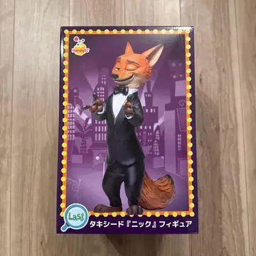 주토피아2 Happy 복권 라스트 원상 턱시도 피규어 닉