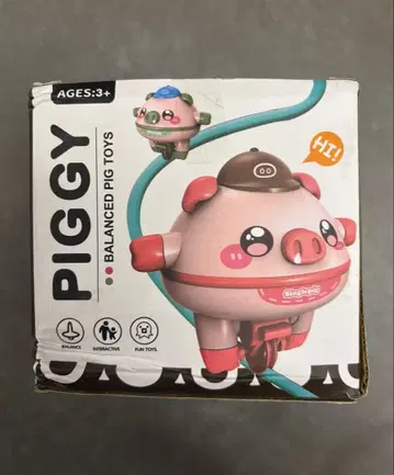 밸런스 완구 돼지 핑크 piggy