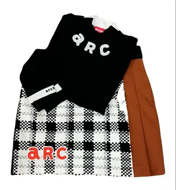 아르치비오 하이넥 풀오버 블랙 40 스커트 40