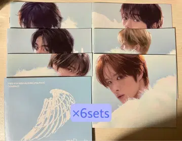 TWS play hard 컴팩트 소책자 카드 세트 컴프