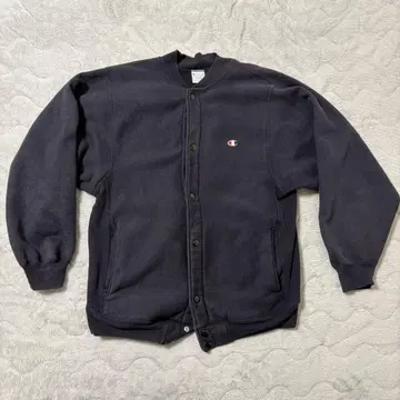 챔피온 미국제 리버스 위브 90s 스냅 가디건