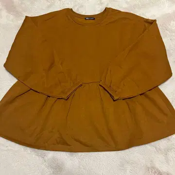 ZARA 페플럼 긴팔 속기모