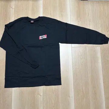 아베마믹스 로고 긴팔 티셔츠 L 사이즈