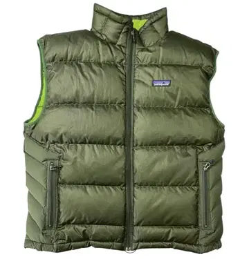08년 patagonia 파타고니아 다운 베스트 그린 L