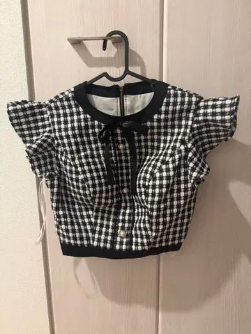 Jewels 쥬얼스 체크 트위드 셋업