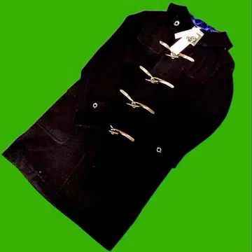 Kent 네이비 더플 코트 후드 부착 M