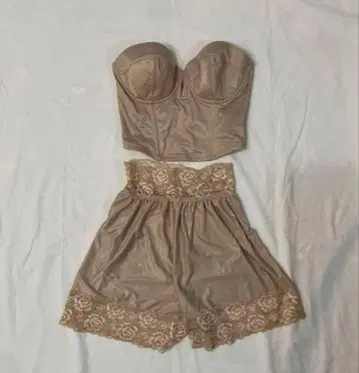 DRESS The LIFE 코르셋 브라이덜 이너 베이지