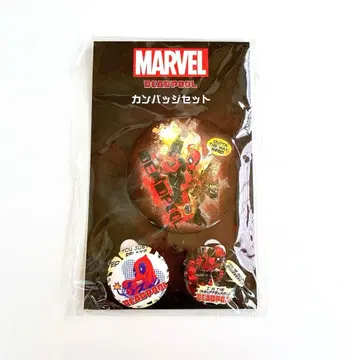 MARVEL 데드풀 캔뱃지 세트 캔뱃지
