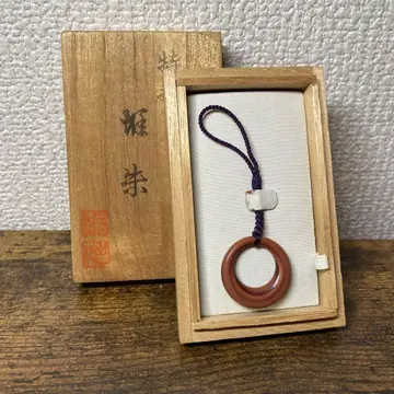 E-3 [전통 공예] 특선 퇴주 근부 스트랩 공박스 포함 미사용 보관품