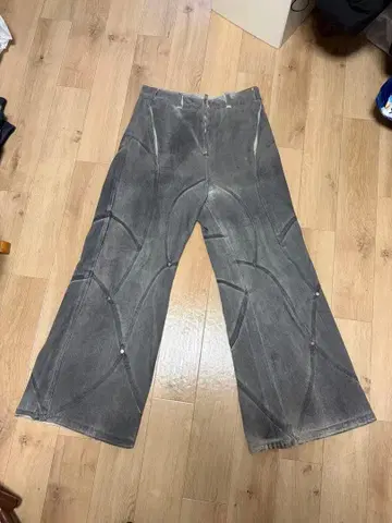 FRKM SCD 인버트 애시드 데님 팬츠