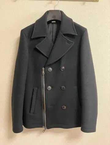 론 허먼 피 코트 블랙