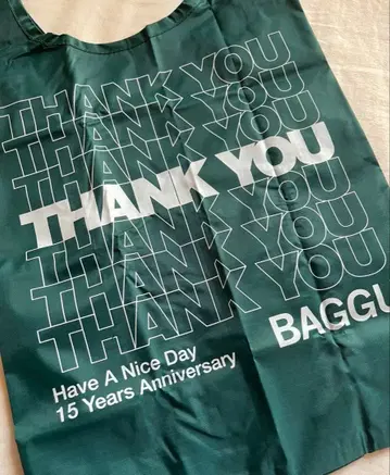 BAGGU THANK YOU 15주년 기념 단종 baby 사이즈