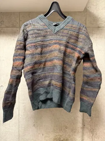 빈티지/니트/스웨터/V넥 니트